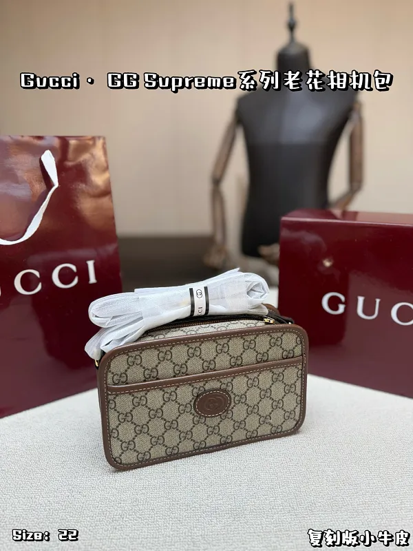 All Categories Official Website "Brand Women's Bags" Women's Bags 💙 GUCCI 2026 New GUCCI Crossbody Bag