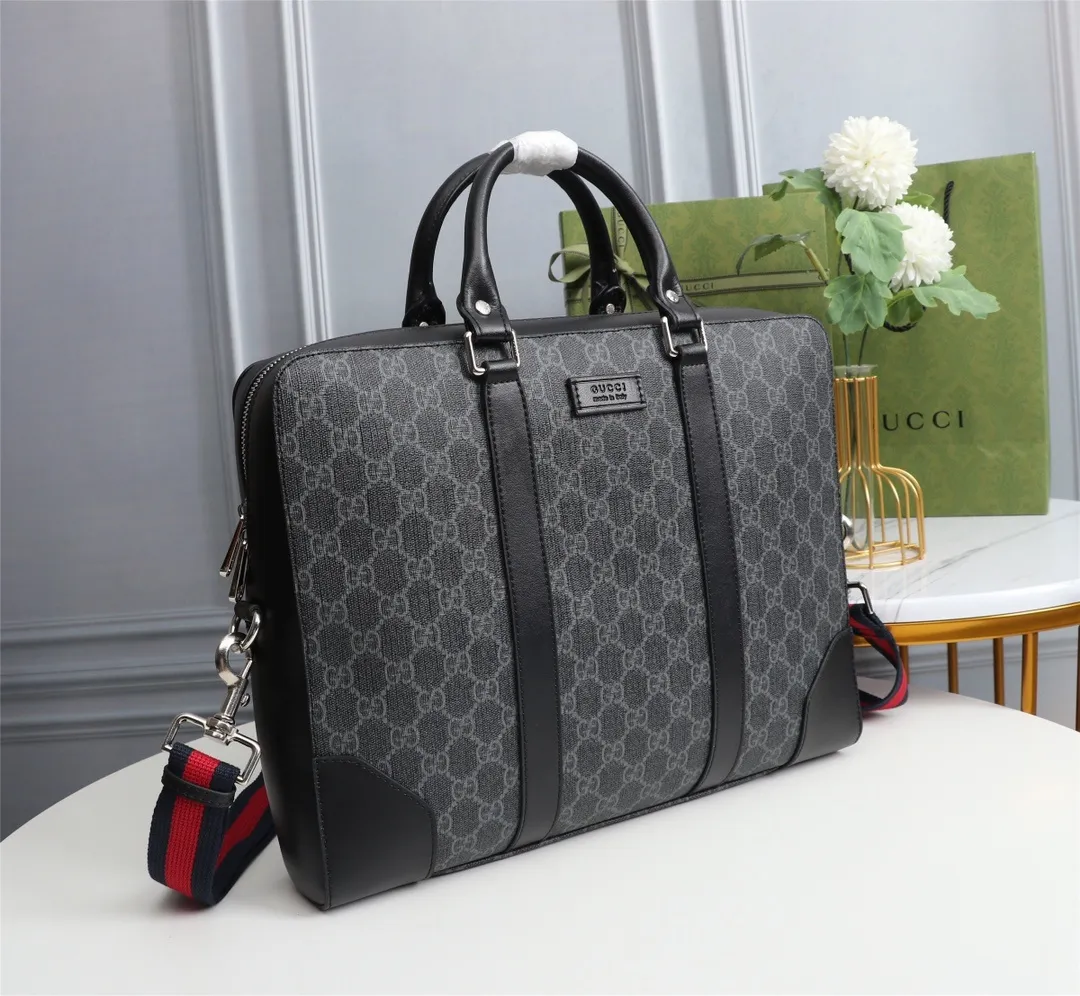 All categories Official website "Brand Women's Bags" Women's Bags 💙 GUCCI 2022 official new Gucci briefcase wholesale Original order quality 58002350 Size: 36-28-7 Cm