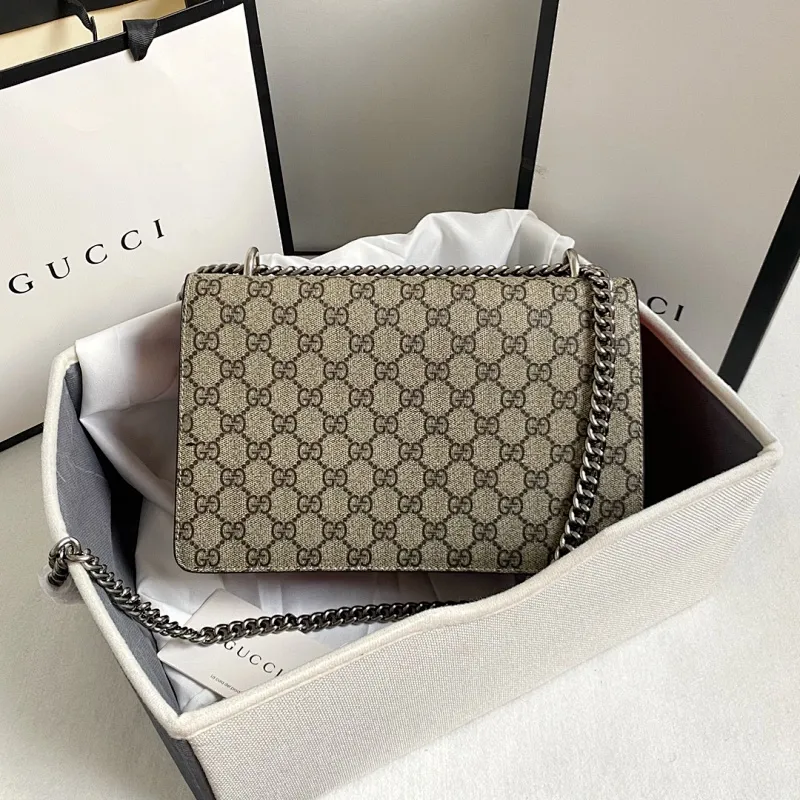 All categories Official website "Brand Women's Bags" Women's Bags 💙 GUCCI 2022 official new Gucci crossbody bag wholesale Original order quality 58002000 Size: 28-18-9Cm