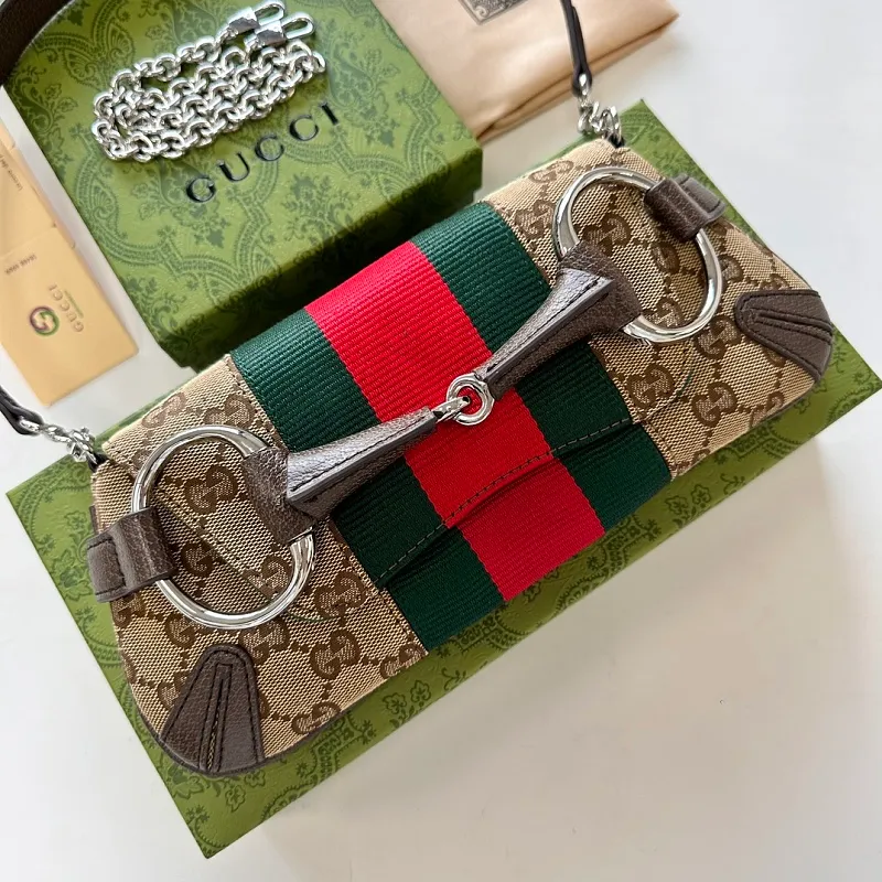 All Categories Official Website "Brand Women's Bags" Women's Bags 💙 GUCCI GUCCI 2026 New Crossbody Shoulder Bag
