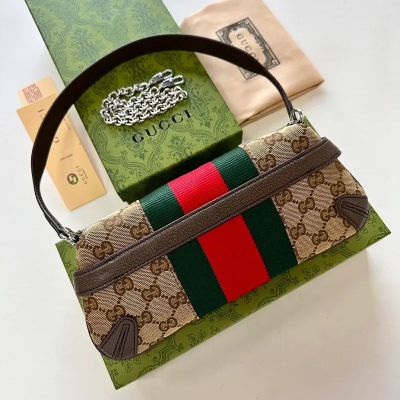 All Categories Official Website "Brand Women's Bags" Women's Bags 💙 GUCCI GUCCI 2026 New Crossbody Shoulder Bag