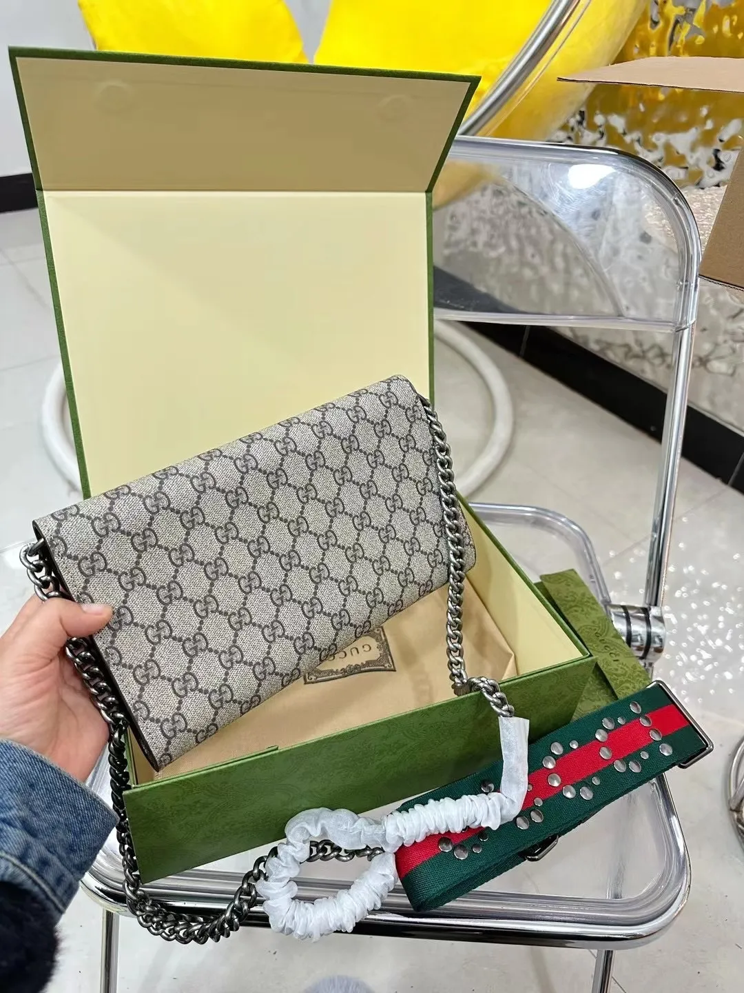 All categories Official website "Brand Women's Bags" Women's Bags 💙 GUCCI 2023 latest GUCCI crossbody bag