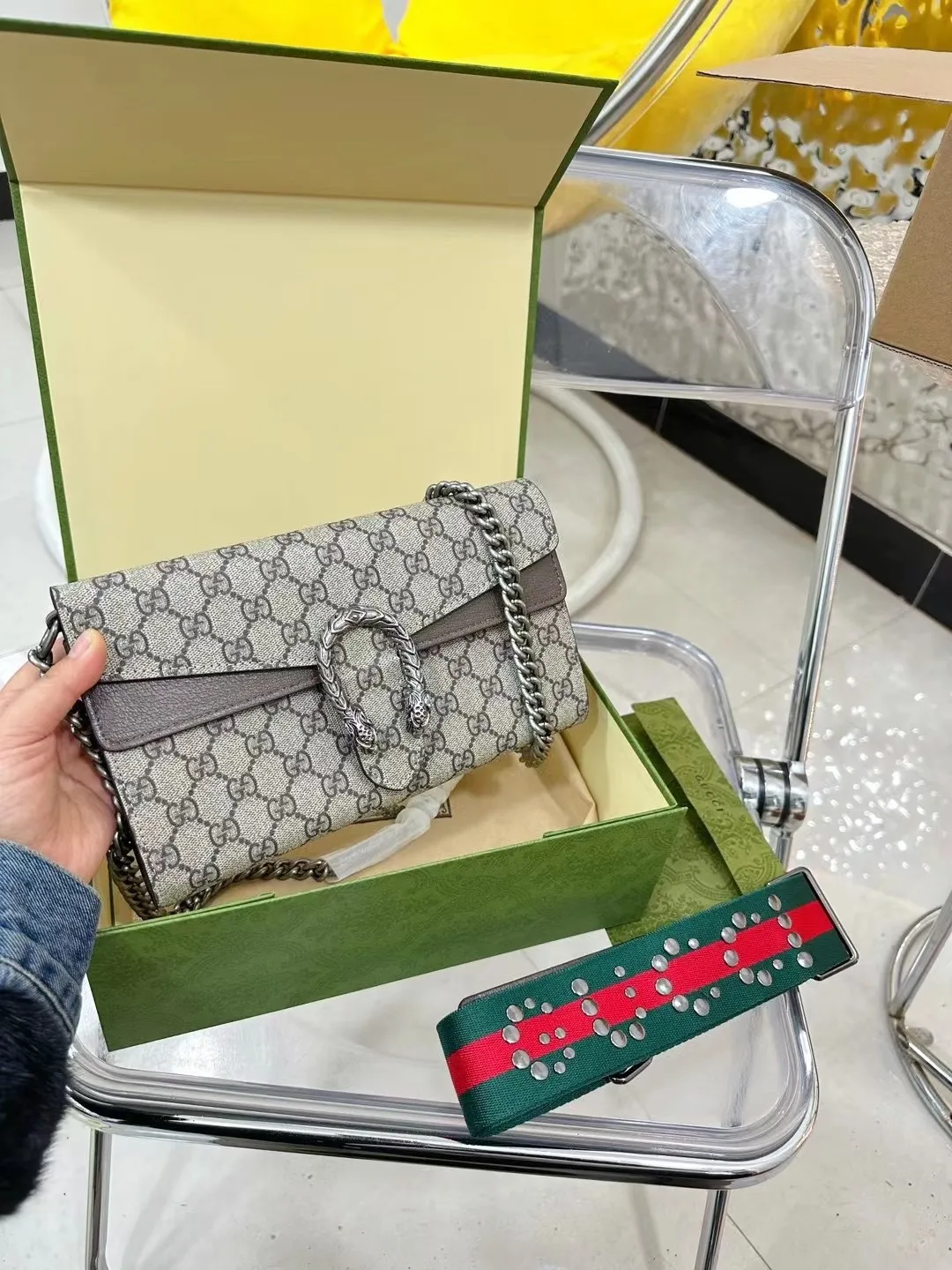 All categories Official website "Brand Women's Bags" Women's Bags 💙 GUCCI 2023 latest GUCCI crossbody bag