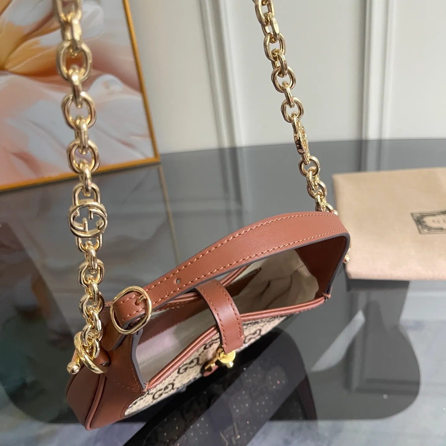 All Categories Official Website "Brand Women's Bags" Women's Bags 💙 GUCCI 2025 New GUCCI Crossbody Bag