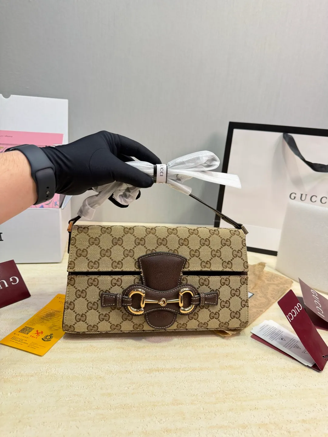 All Categories Official Website "Brand Women's Bags" Women's Bags 💙 GUCCI 2026 New GUCCI Underarm Bag