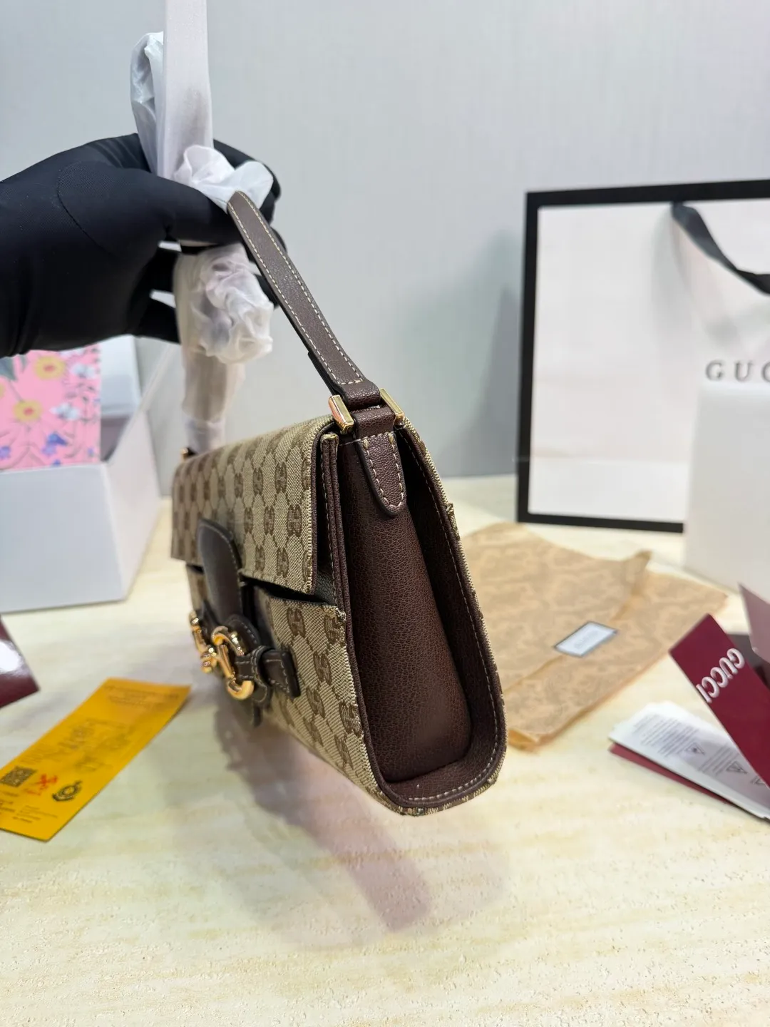 All Categories Official Website "Brand Women's Bags" Women's Bags 💙 GUCCI 2026 New GUCCI Underarm Bag