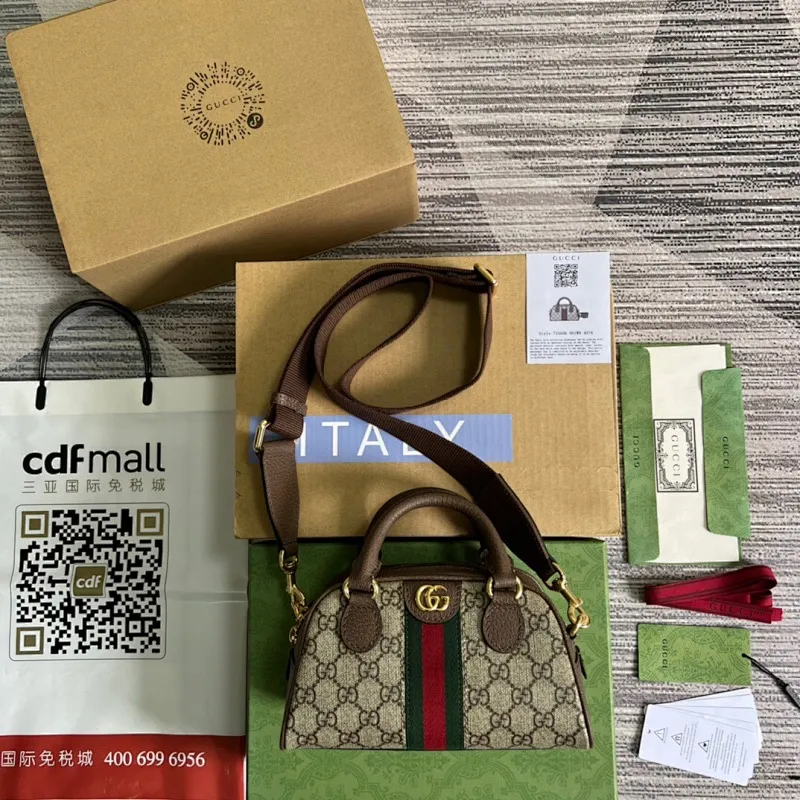All Categories Official Website "Brand Women's Bags" Women's Bags 💙 GUCCI 2025 New GUCCI Crossbody Bag