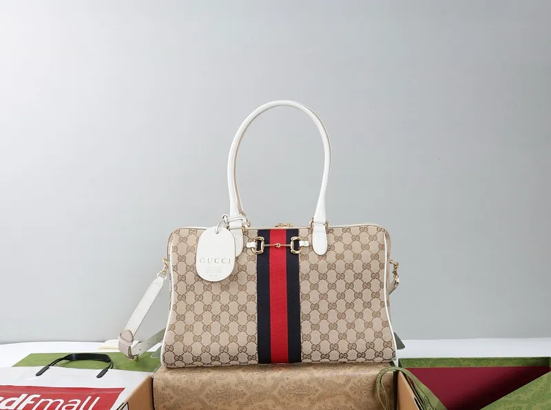 All Categories Official Website "Brand Women's Bags" Women's Bags 💙 GUCCI GUCCI 2026 New Classic GG Pattern Crossbody Bag