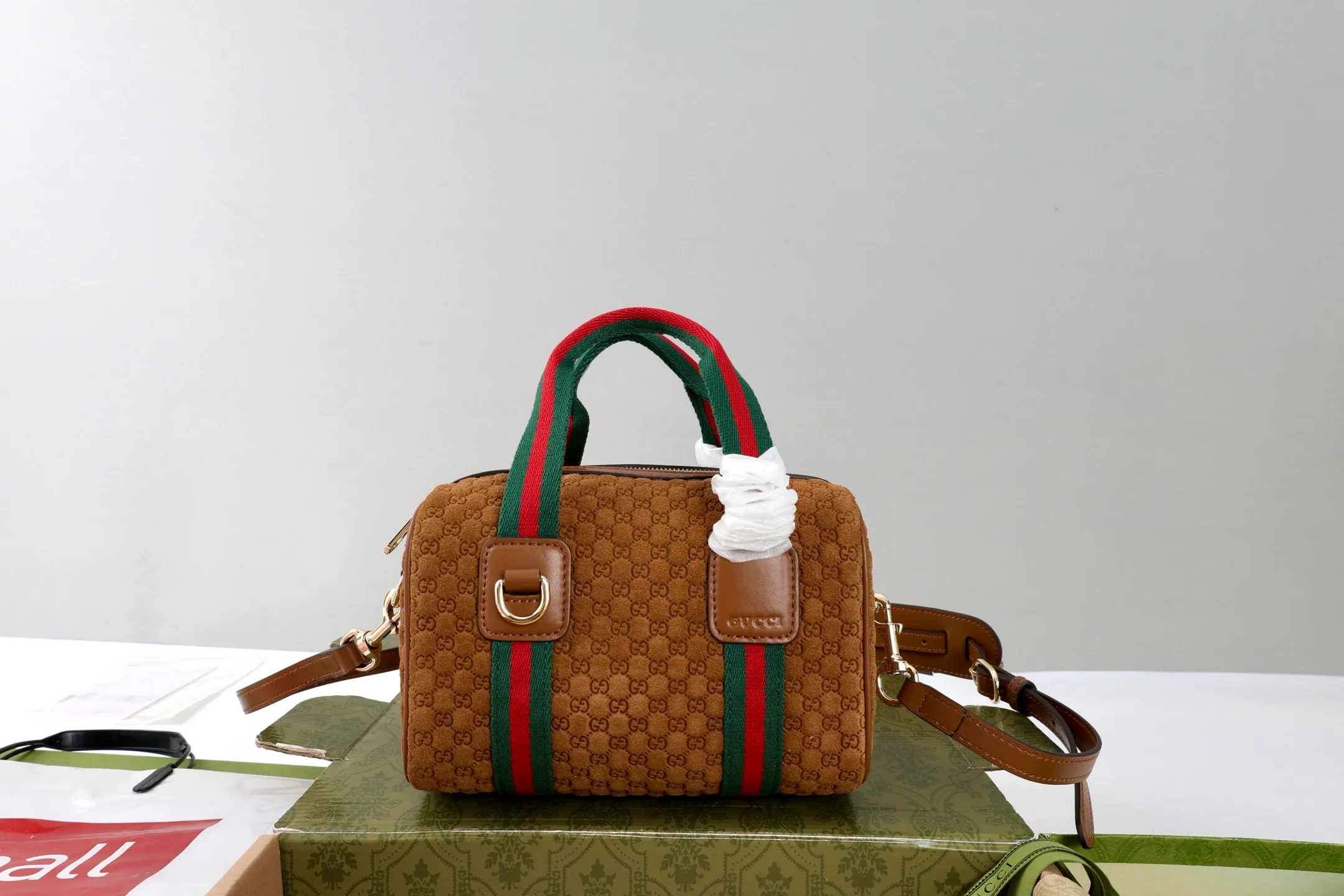 All Categories Official Website "Brand Women's Bags" Women's Bags 💙 GUCCI GUCCI 2026 New Classic GG Pattern Crossbody Bag