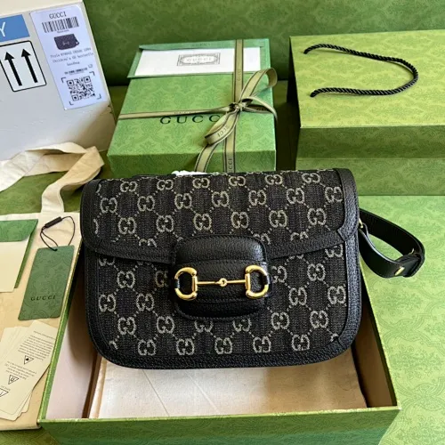 All categories Official website "Brand Women's Bags" Women's Bags 💙 GUCCI 2022 official new Gucci crossbody bag wholesale Original order quality 58001900 Size: 25-18-8Cm
