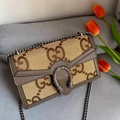 All Categories Official Website "Brand Women's Bags" Women's Bags 💙 GUCCI 2022 Official New Gucci Bacchus Bag Wholesale 58002000 High Quality Specifications: 28-17-9CM