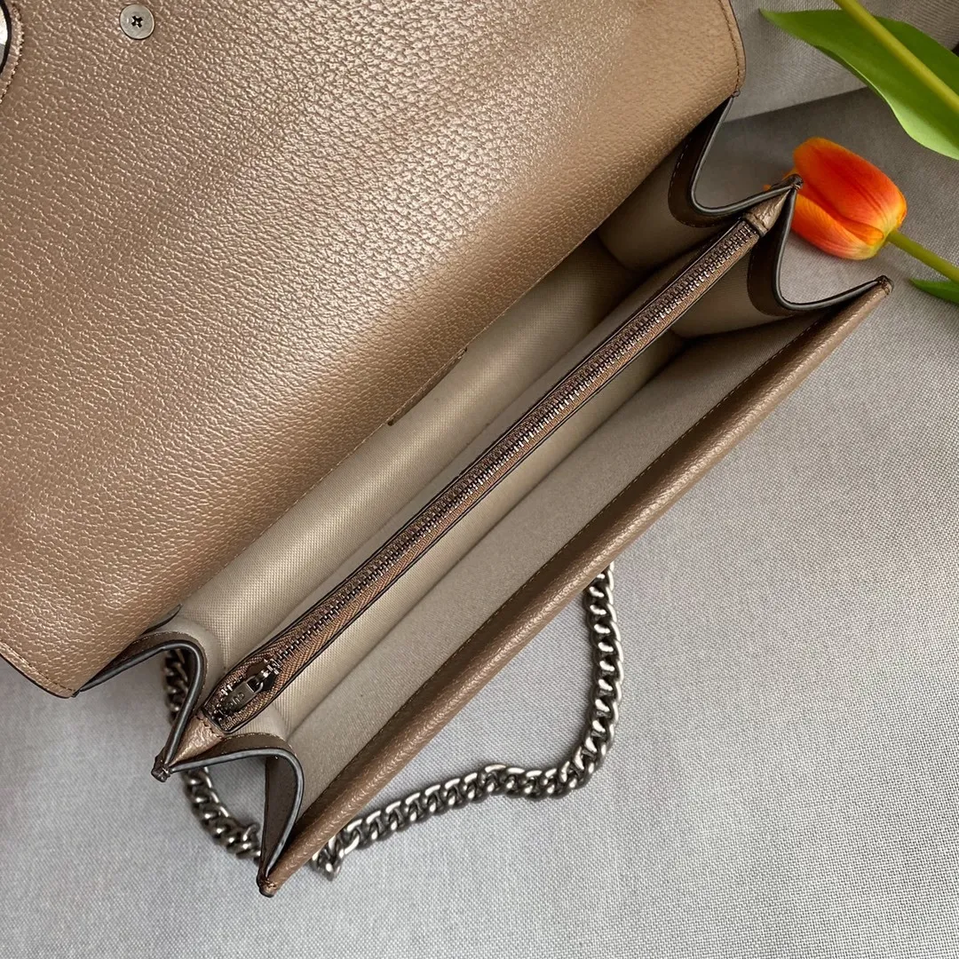All Categories Official Website "Brand Women's Bags" Women's Bags 💙 GUCCI 2022 Official New Gucci Bacchus Bag Wholesale 58002000 High Quality Specifications: 28-17-9CM