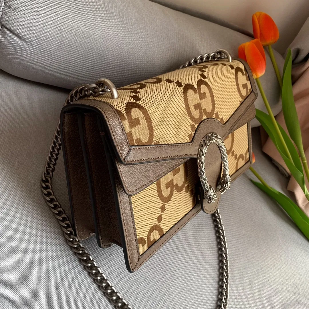 All Categories Official Website "Brand Women's Bags" Women's Bags 💙 GUCCI 2022 Official New Gucci Bacchus Bag Wholesale 58002000 High Quality Specifications: 28-17-9CM