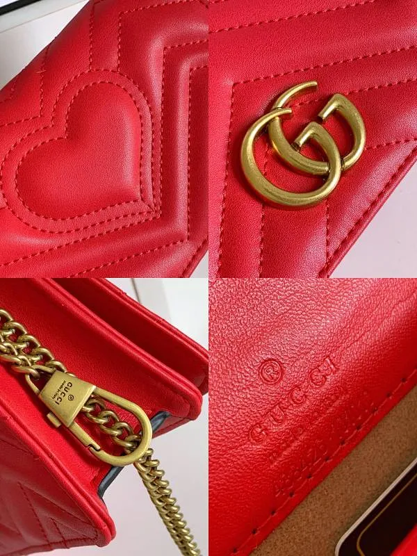 All categories Official website "Brand Women's Bags" Women's Bags 💙 GUCCI replica GUCCI, fine imitation GUCCI bag, GUCCI shoulder bag, 2023 official latest version GUCCI first layer cowhide chain bag, bag factory, original material, size: 18-10.5-4.5CM