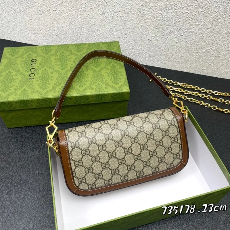 All Categories Official Website "Brand Women's Bags" Women's Bags 💙 GUCCI 2023 New GUCCI Underarm Bag