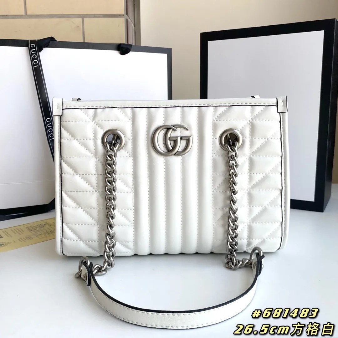 All categories Official website "Brand Women's Bags" Women's Bags 💙 GUCCI 2022 official new Gucci crossbody bag wholesale Original order quality 58002000 Size: 26.5-19-11Cm