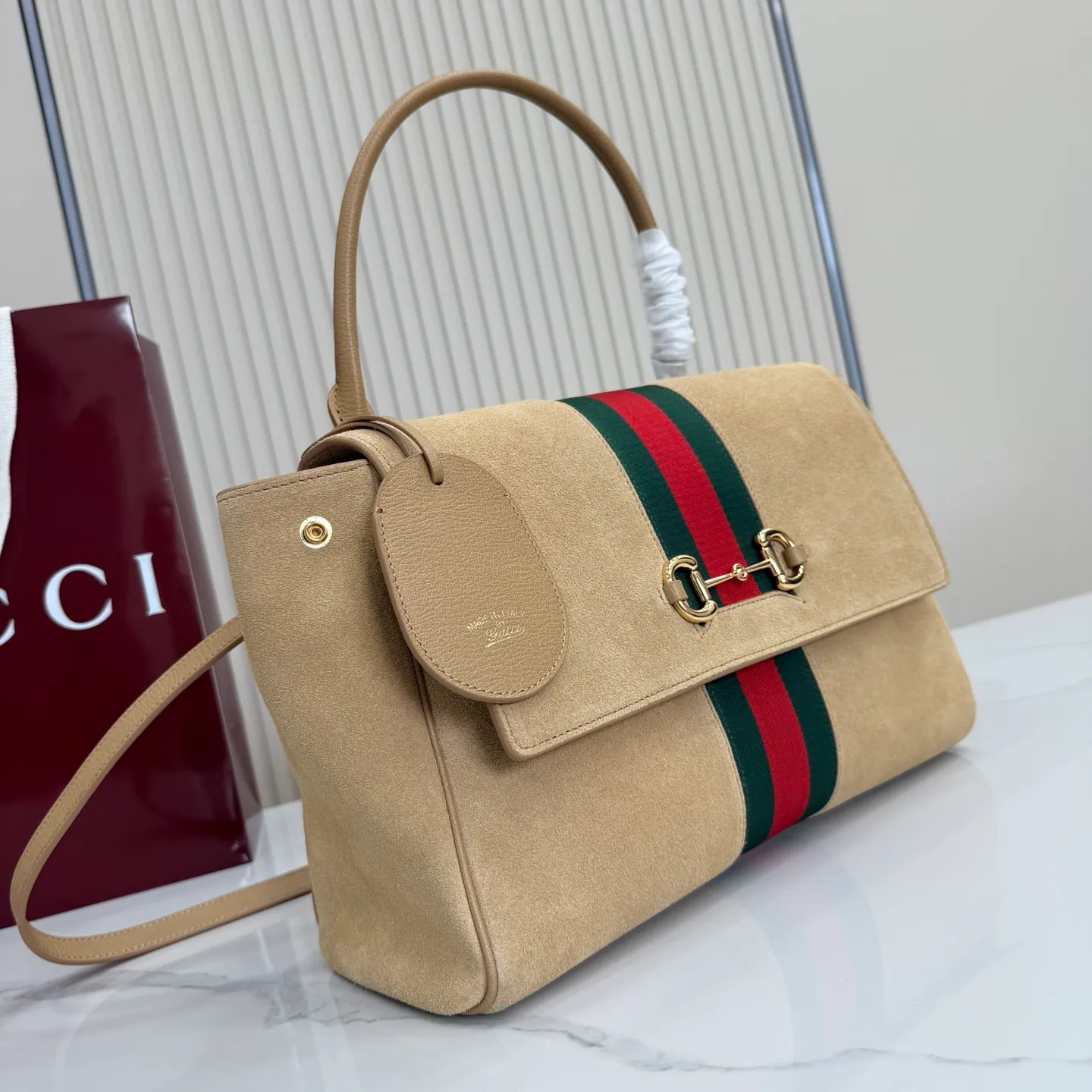 All categories Official website "Brand Women's Bags" Women's Bags 💙 GUCCI 2026 new GUCCI hand-held crossbody bag