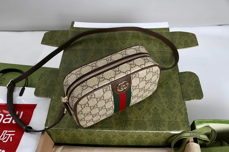 All categories Official website "Brand Women's Bags" Women's Bags 💙 GUCCI 2026 GUCCI new crossbody shoulder bag