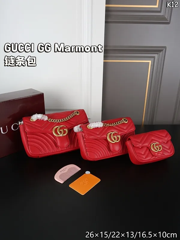 All Categories Official Website "Brand Women's Bags" Women's Bags 💙 GUCCI 2026 New GUCCI Crossbody Bag
