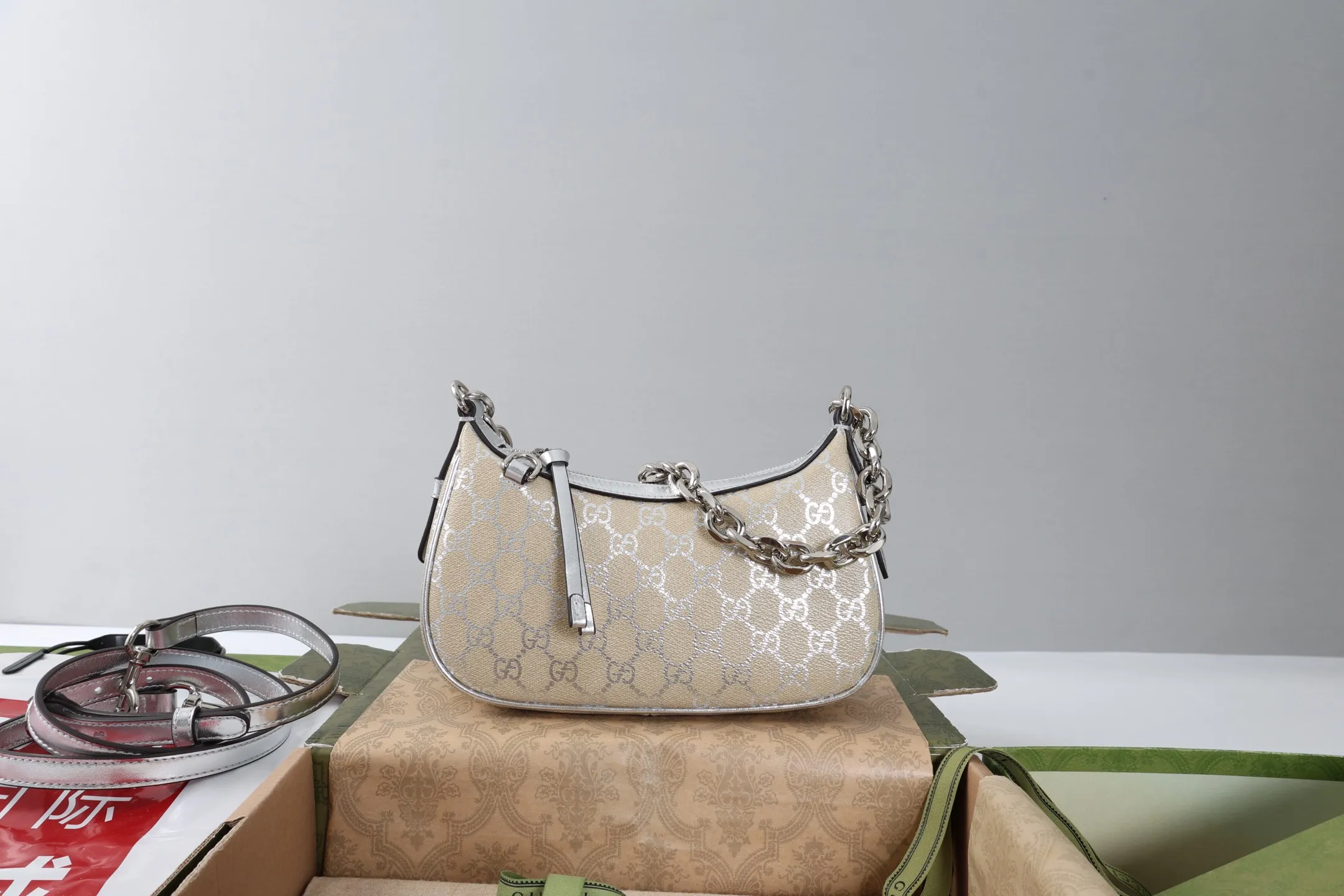 All Categories Official Website "Brand Women's Bags" Women's Bags 💙 GUCCI 2026 GUCCI New Underarm Shoulder Bag