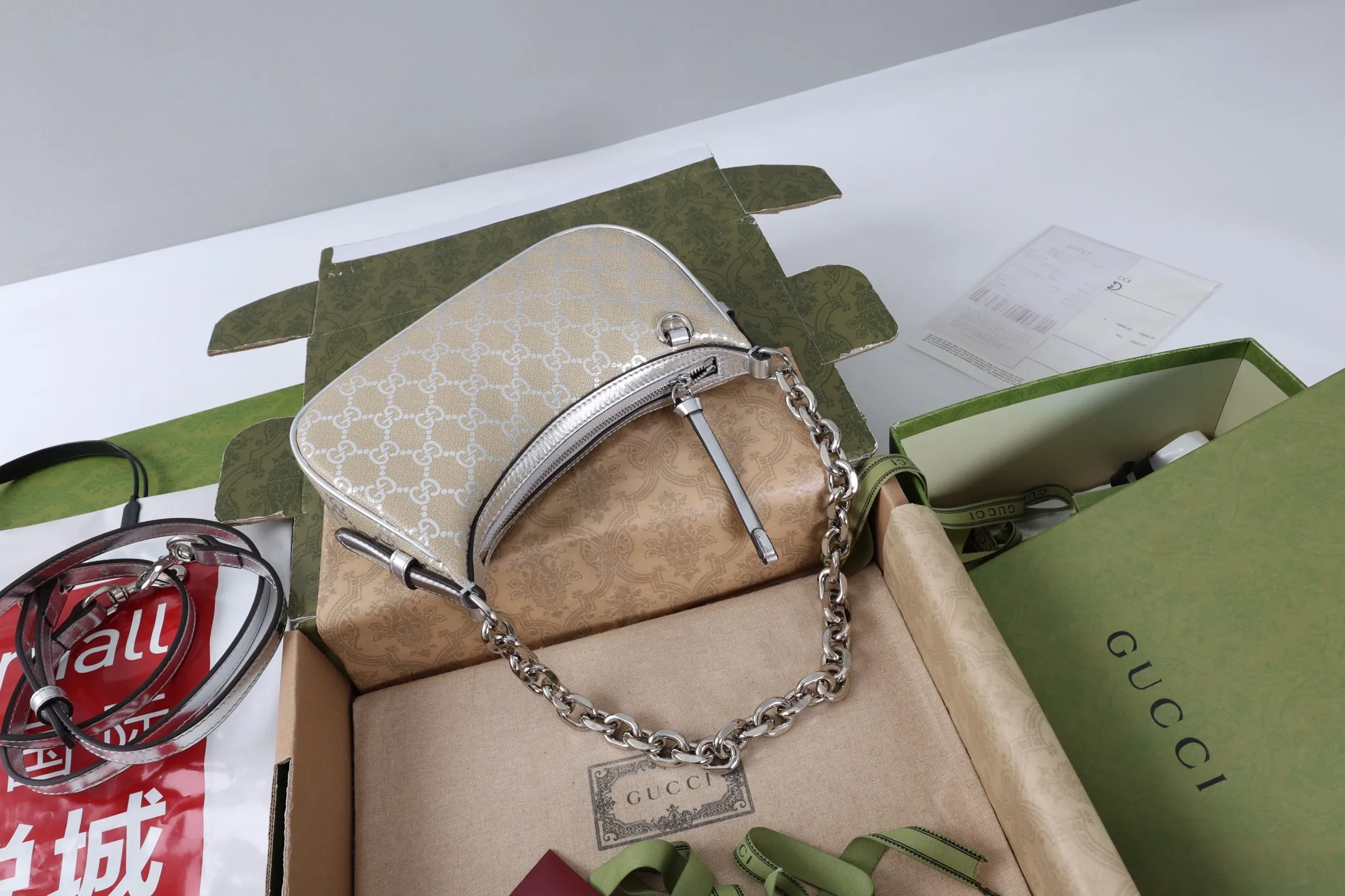 All Categories Official Website "Brand Women's Bags" Women's Bags 💙 GUCCI 2026 GUCCI New Underarm Shoulder Bag
