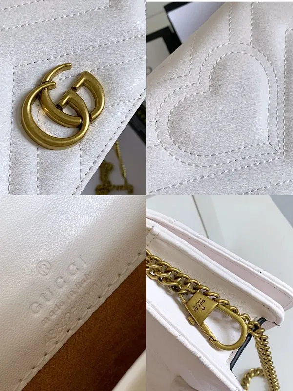 All categories Official website "Brand Women's Bags" Women's Bags 💙 GUCCI replica GUCCI, fine imitation GUCCI bag, GUCCI shoulder bag, 2023 official latest version GUCCI first layer cowhide chain bag, bag factory, original material, size: 18-10.5-4.5CM