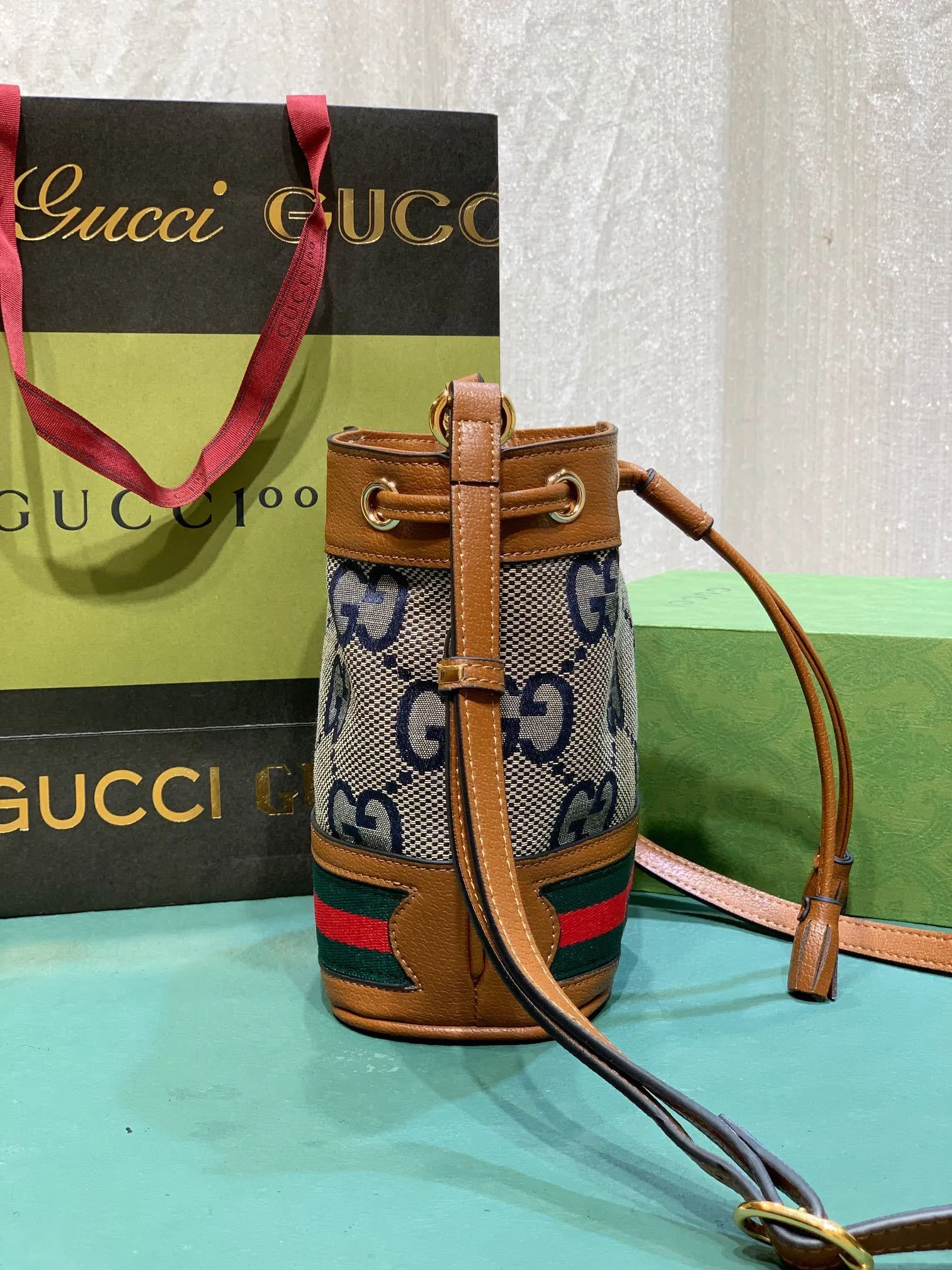 All categories Official website "Brand Women's Bags" Women's Bags 💙 GUCCI 2023 latest GUCCI bucket bag