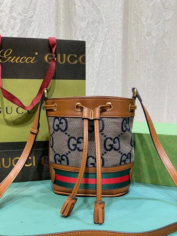 All categories Official website "Brand Women's Bags" Women's Bags 💙 GUCCI 2023 latest GUCCI bucket bag