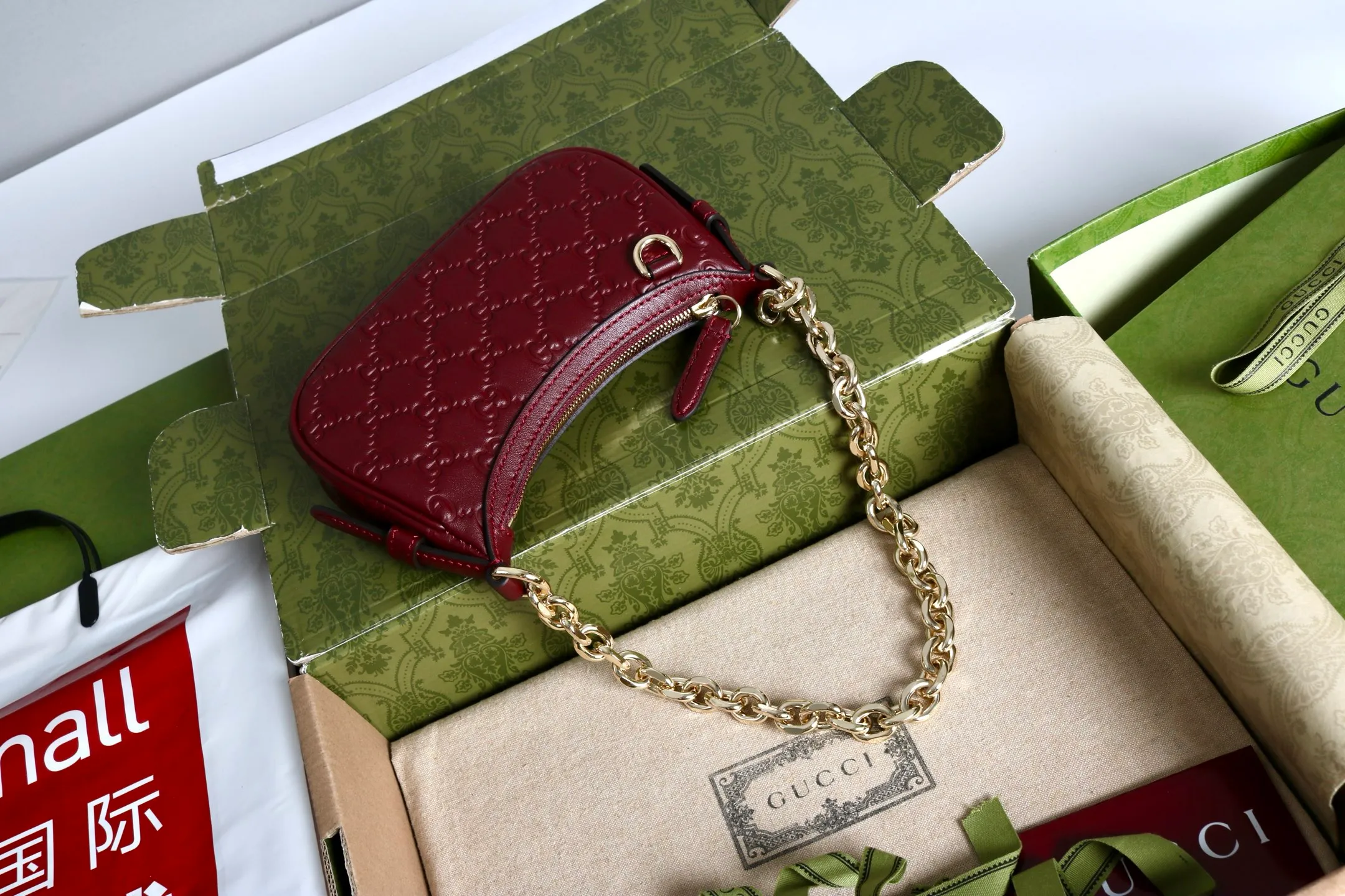 All Categories Official Website "Brand Women's Bags" Women's Bags 💙 GUCCI 2026 GUCCI New Underarm Shoulder Bag