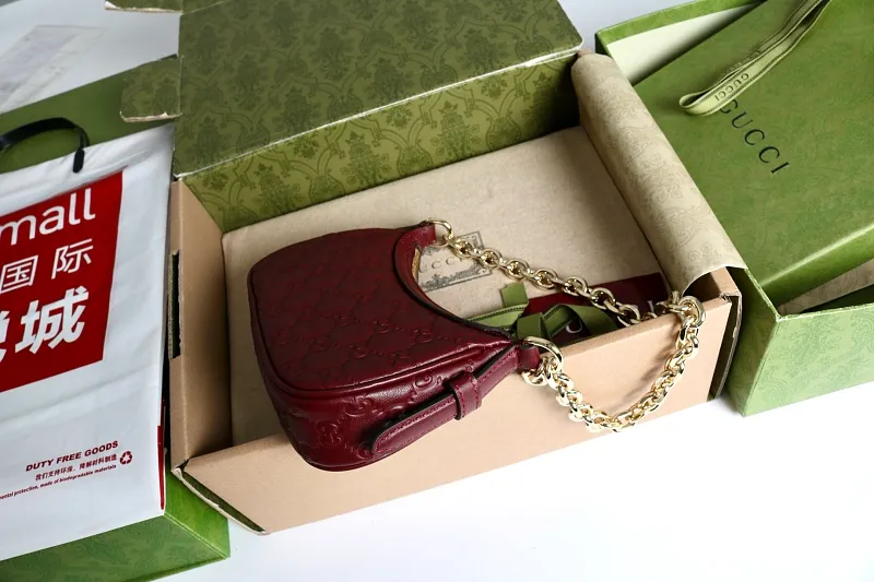 All Categories Official Website "Brand Women's Bags" Women's Bags 💙 GUCCI 2026 GUCCI New Underarm Shoulder Bag