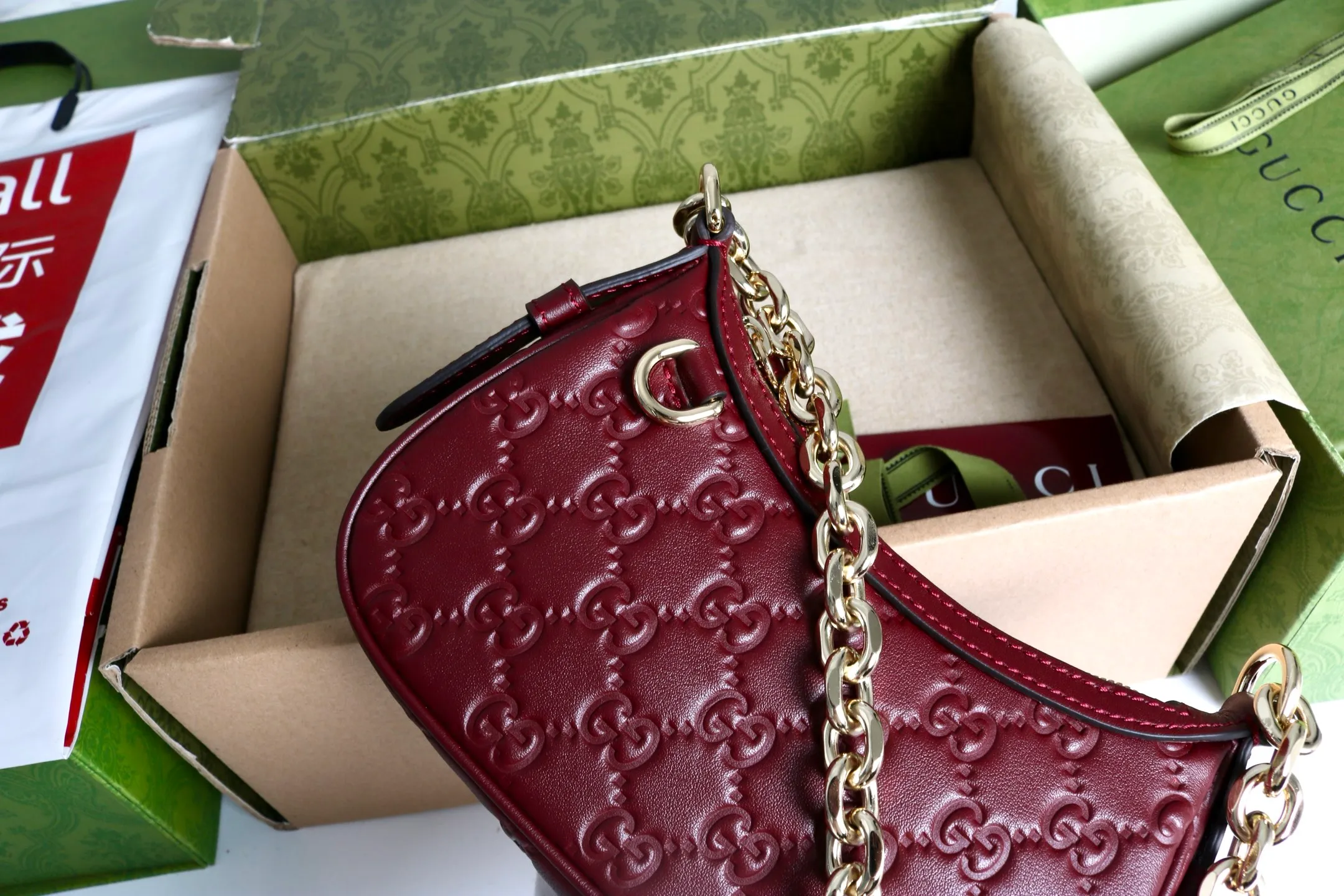 All Categories Official Website "Brand Women's Bags" Women's Bags 💙 GUCCI 2026 GUCCI New Underarm Shoulder Bag