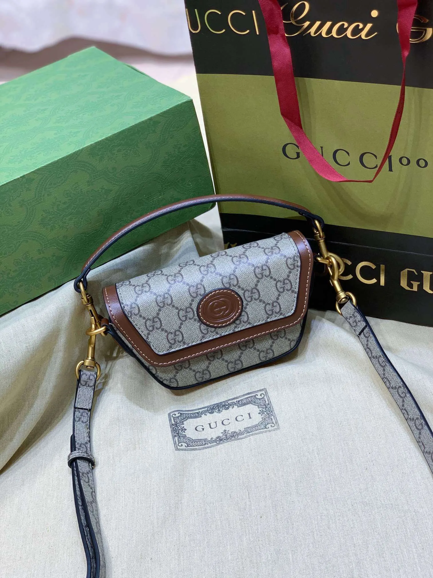 All categories Official website "Brand Women's Bags" Women's Bags 💙 GUCCI 2023 latest GUCCI crossbody bag