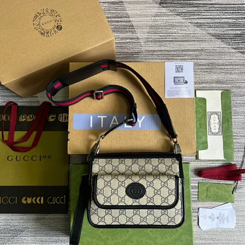All Categories Official Website "Brand Women's Bags" Women's Bags 💙 GUCCI 2025 New GUCCI Crossbody Bag