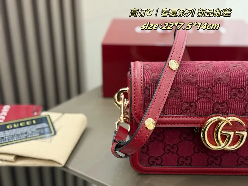 All Categories Official Website "Brand Women's Bags" Women's Bags 💙 GUCCI 2025 New Gucci Crossbody Bag