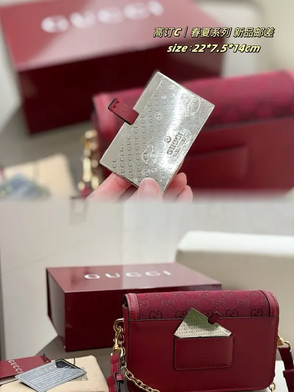 All Categories Official Website "Brand Women's Bags" Women's Bags 💙 GUCCI 2025 New Gucci Crossbody Bag