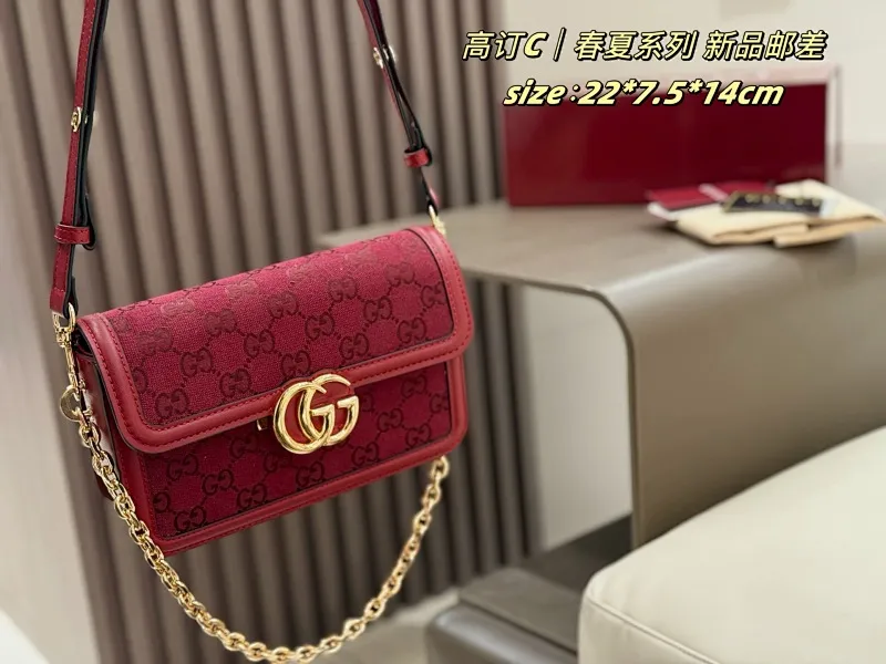 All Categories Official Website "Brand Women's Bags" Women's Bags 💙 GUCCI 2025 New Gucci Crossbody Bag