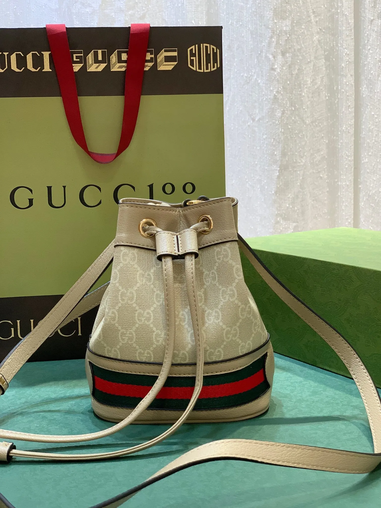 All categories Official website "Brand Women's Bags" Women's Bags 💙 GUCCI 2023 latest GUCCI bucket bag