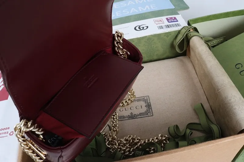 All Categories Official Website "Brand Women's Bags" Women's Bags 💙 GUCCI GUCCI 2026 New Classic GG Pattern Crossbody Bag