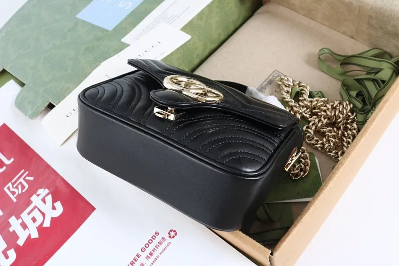 All Categories Official Website "Brand Women's Bags" Women's Bags 💙 GUCCI GUCCI 2026 New Classic GG Pattern Crossbody Bag