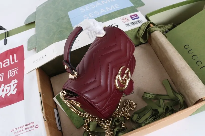 All Categories Official Website "Brand Women's Bags" Women's Bags 💙 GUCCI GUCCI 2026 New Classic GG Pattern Crossbody Bag