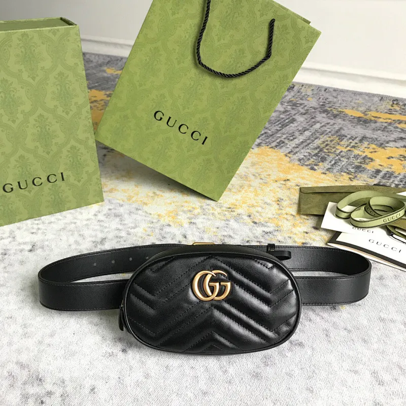 All categories Official website "Brand Women's Bags" Women's Bags 💙 GUCCI 2022 official new GUCCI waist bag wholesale 58001300