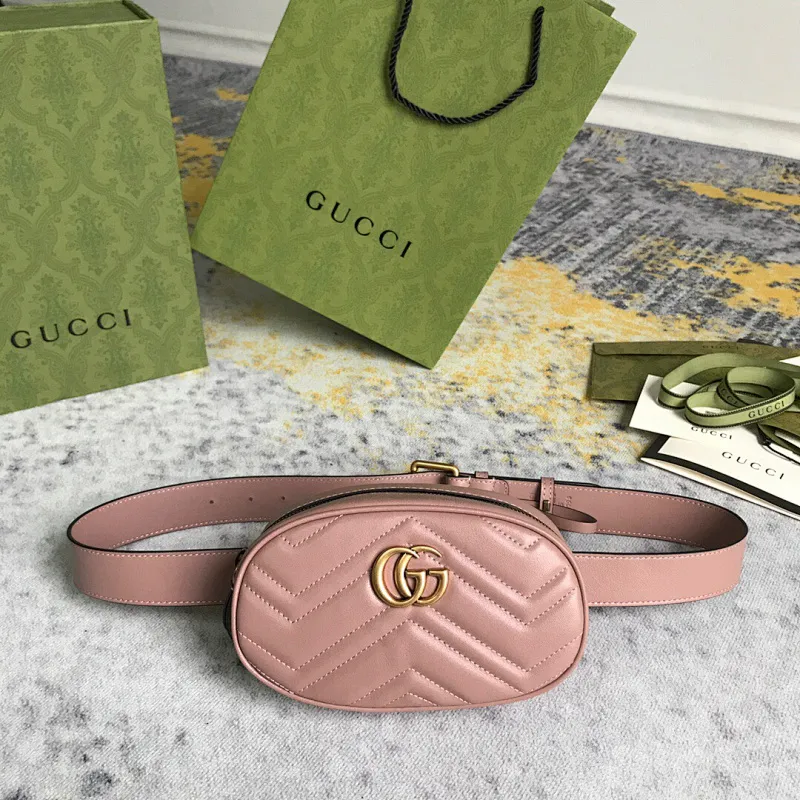 All categories Official website "Brand Women's Bags" Women's Bags 💙 GUCCI 2022 official new GUCCI waist bag wholesale 58001300