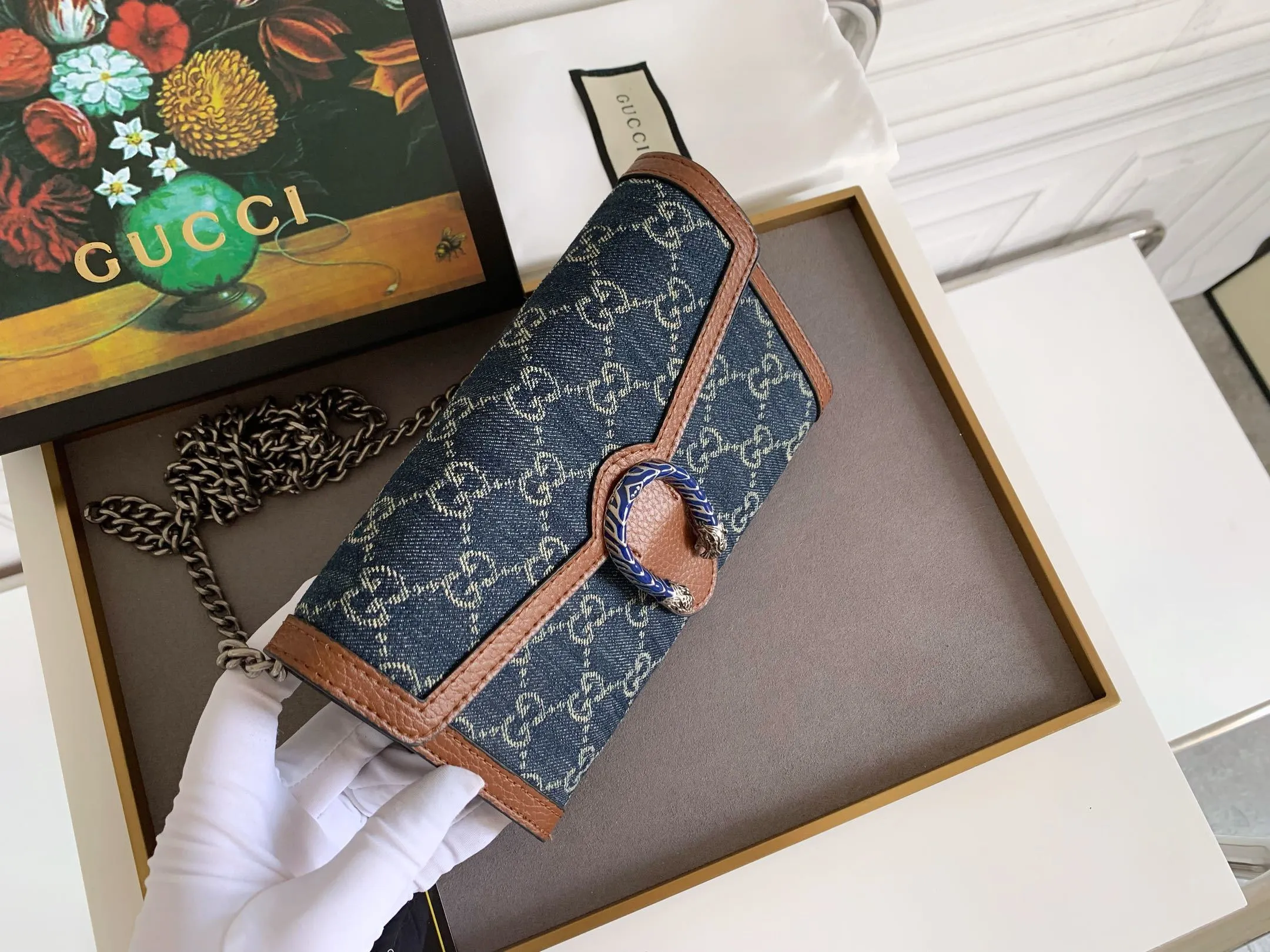 All Categories Official Website "Brand Women's Bags" Women's Bags 💙 GUCCI 2023 New GUCCI Crossbody Bag