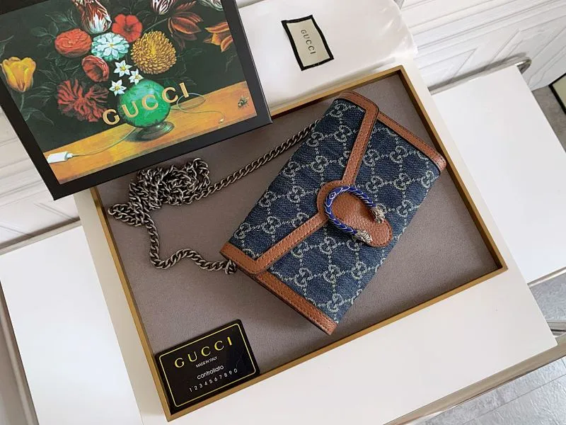 All Categories Official Website "Brand Women's Bags" Women's Bags 💙 GUCCI 2023 New GUCCI Crossbody Bag