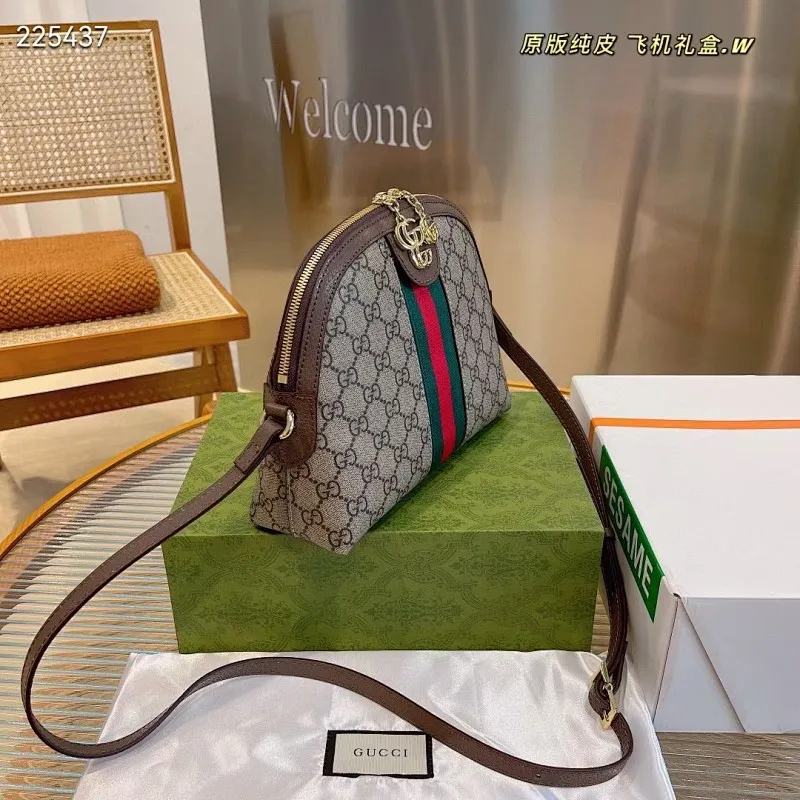 All categories Official website "Brand Women's Bags" Women's Bags 💙 GUCCI 2022 official new Gucci crossbody bag wholesale 58001300 Original order quality Size: 23-9-20 cm