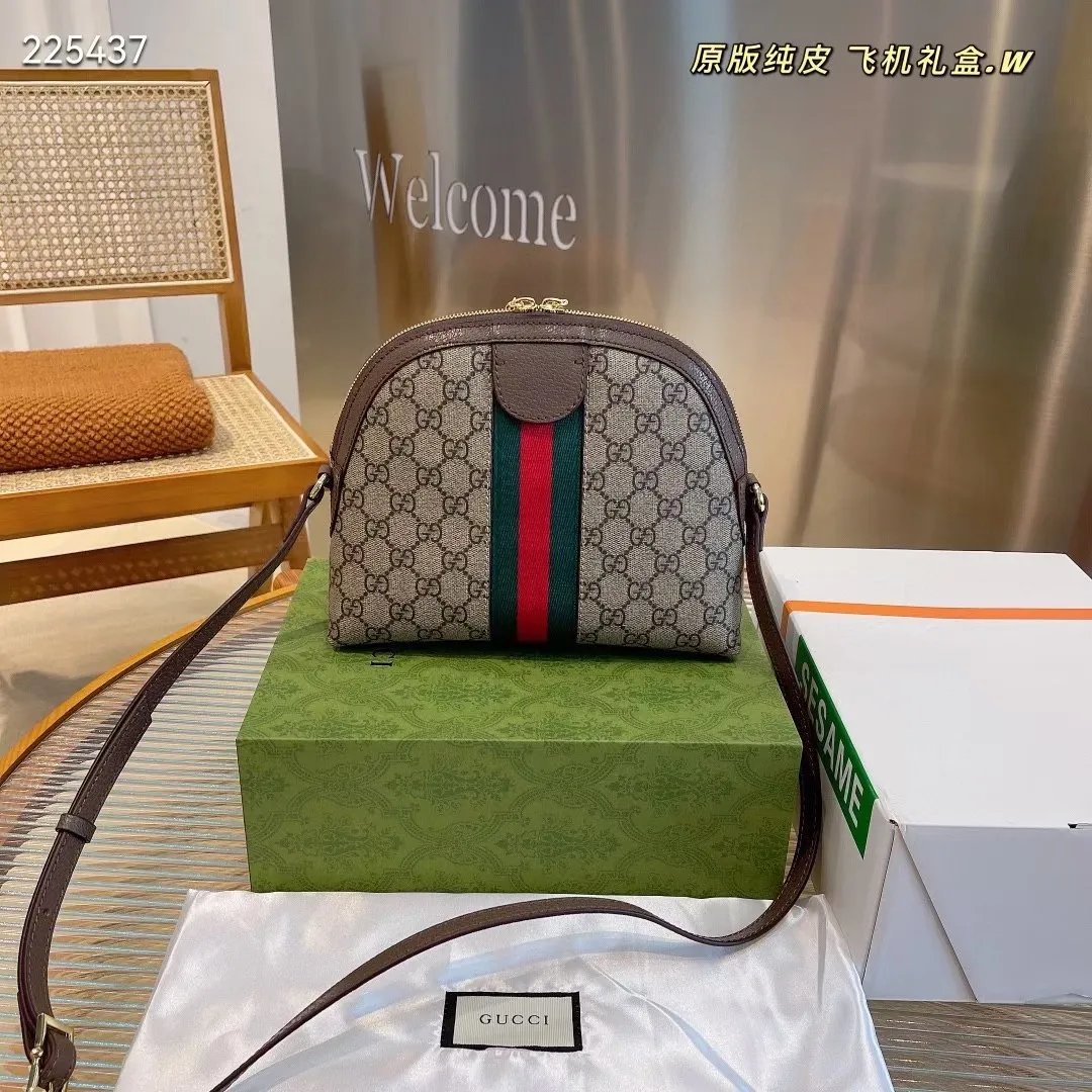 All categories Official website "Brand Women's Bags" Women's Bags 💙 GUCCI 2022 official new Gucci crossbody bag wholesale 58001300 Original order quality Size: 23-9-20 cm