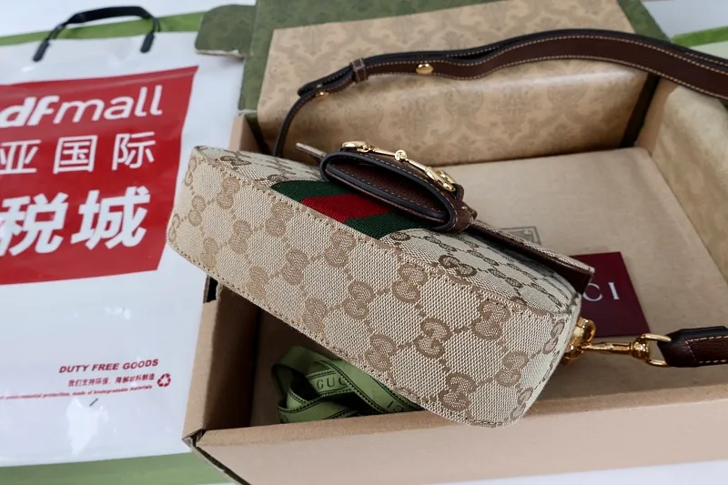 All categories Official website "Brand Women's Bags" Women's Bags 💙 GUCCI 2026 GUCCI new crossbody shoulder bag