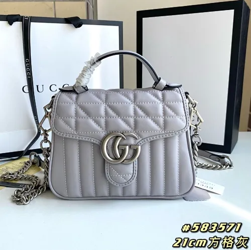 All categories Official website "Brand Women's Bags" Women's Bags 💙 GUCCI 2022 official new Gucci crossbody bag wholesale Original order quality 58002000 Size: 21-15.5-8 Cm