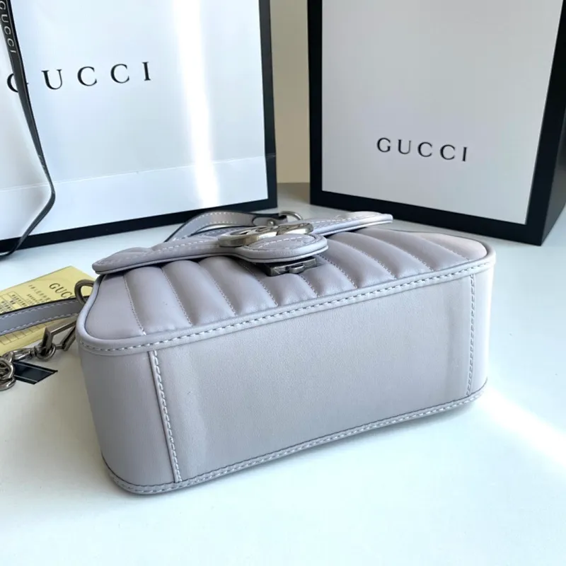 All categories Official website "Brand Women's Bags" Women's Bags 💙 GUCCI 2022 official new Gucci crossbody bag wholesale Original order quality 58002000 Size: 21-15.5-8 Cm