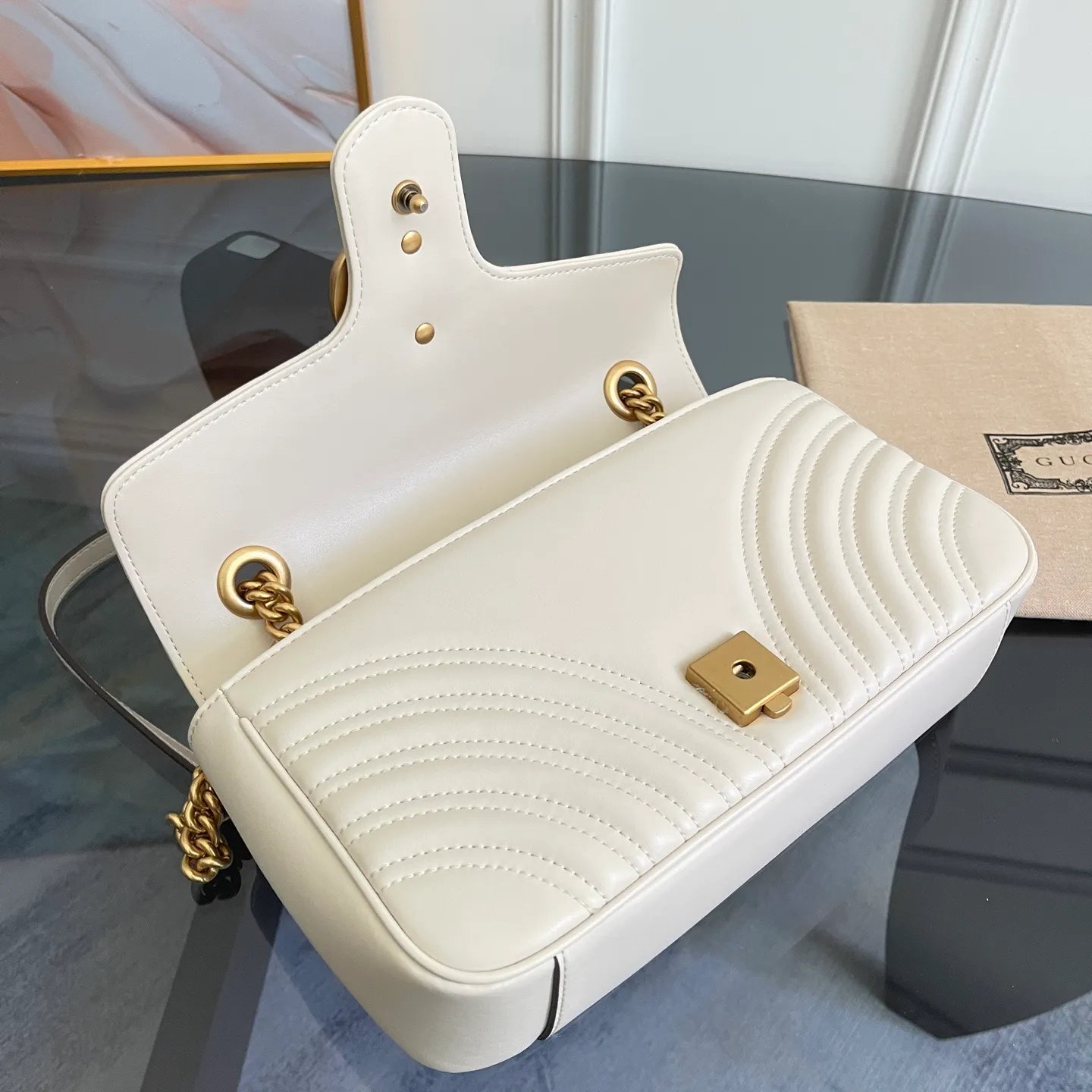 All Categories Official Website "Brand Women's Bags" Women's Bags 💙 GUCCI 2025 New GUCCI Crossbody Bag